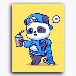 Chilling Panda