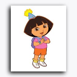 Dora with Yellow Cap