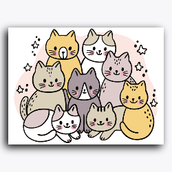 Group of Cats