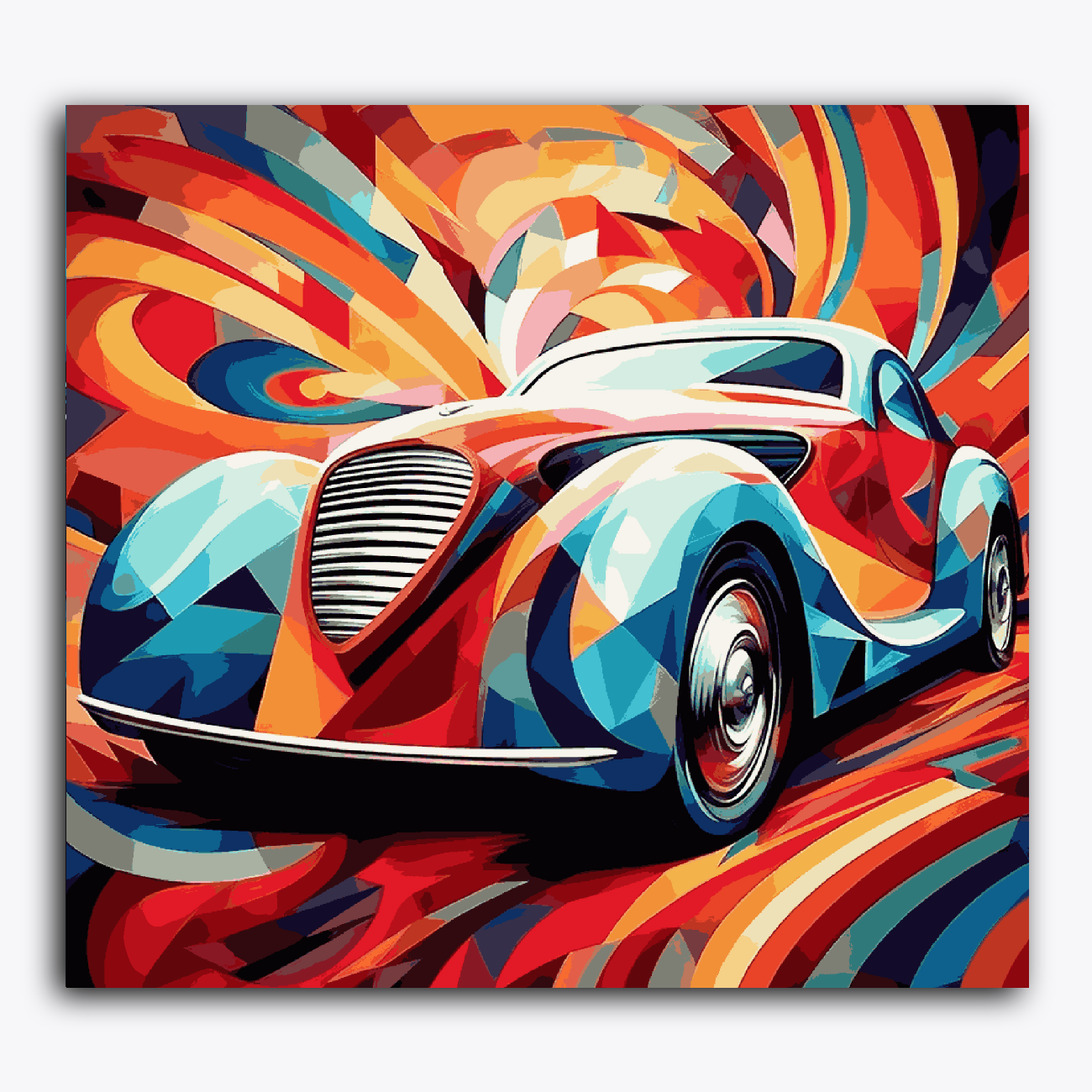 Vintage Car Abstract