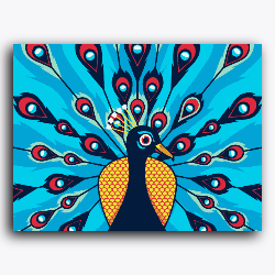 Dancing Peacock