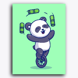 Juggling Panda