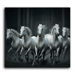 5 White Horses