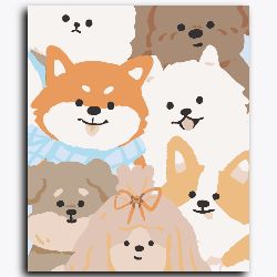 Cute Puppies together