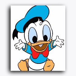 Baby Donald Duck