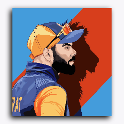 Virat Kohli-The King-Cricketer-T20 World Cup Collection