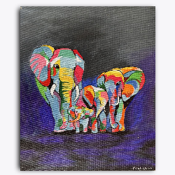 Herd of elephant