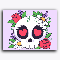 Skull in Love