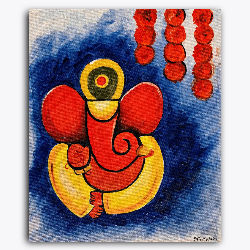 Lord Ganesha Abstract