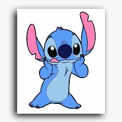 Stitch being funny