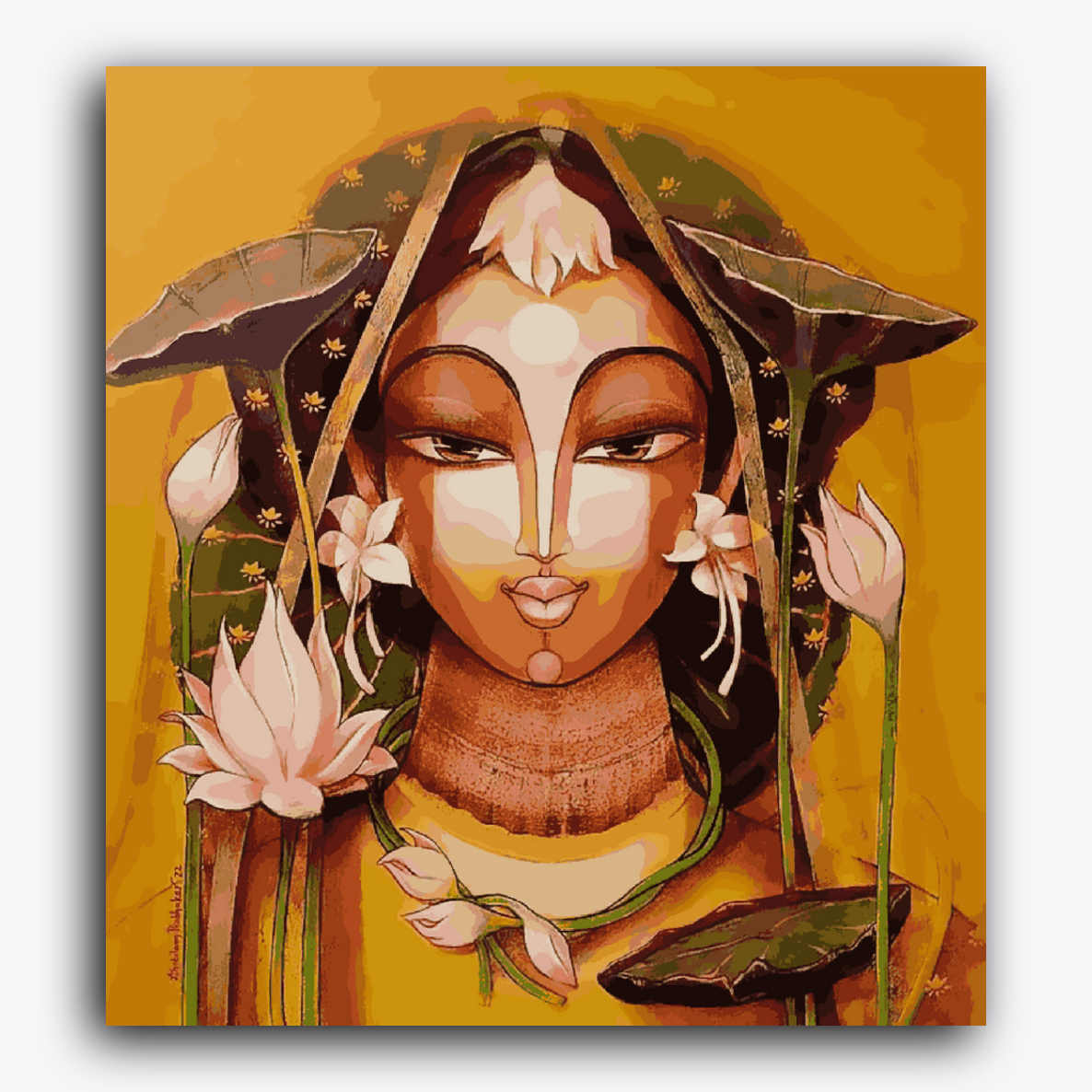 A Woman - Indian Art