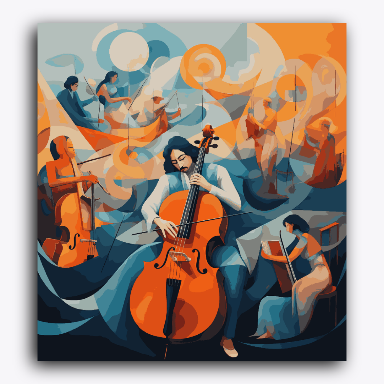 Cartoon Style Music Passionate