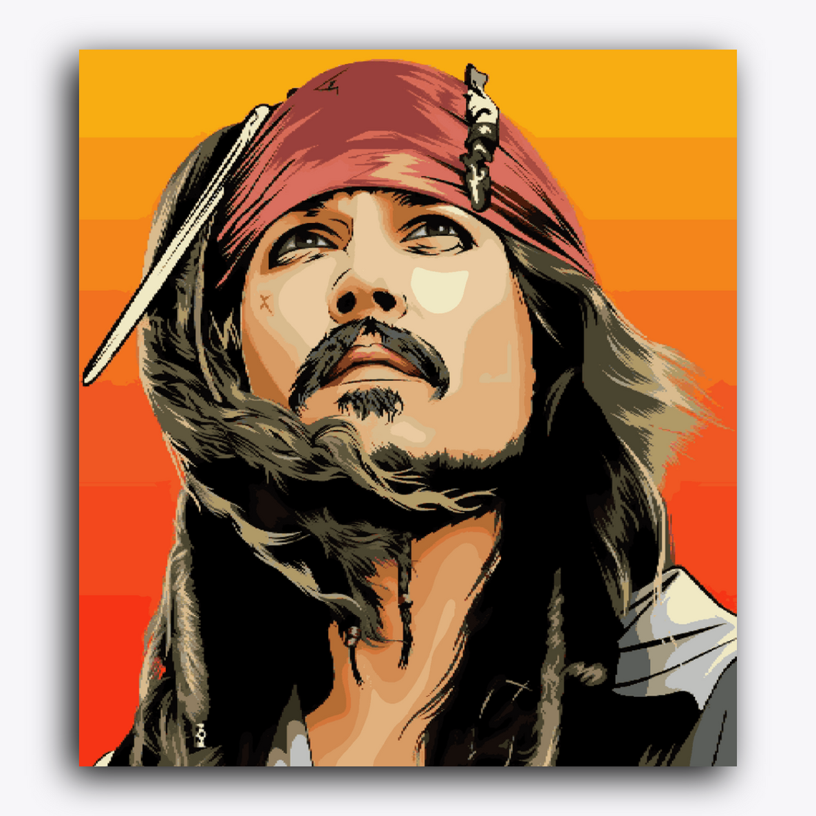 Captain Jack Sparrow - Pirates of Caribbean