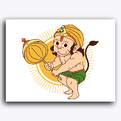 Baby Hanuman ji