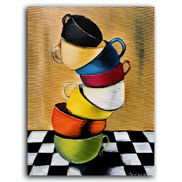 Stack of Cups- Tutorial