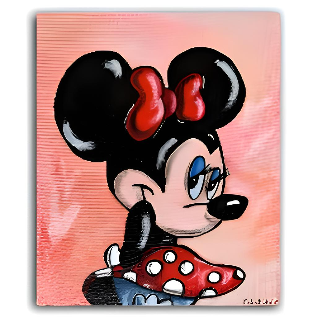 Minnie Mouse- Tutorial – PaintWaint