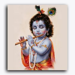 BalKrishna playing flute - Janmasthami