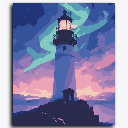 Light House Night out view