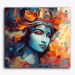 Colorful Krishna - Janmasthami