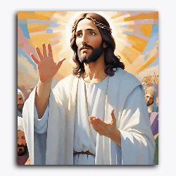 Jesus Blessing