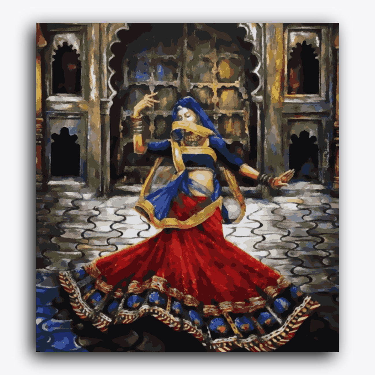 Rajasthani Nrutya Painting