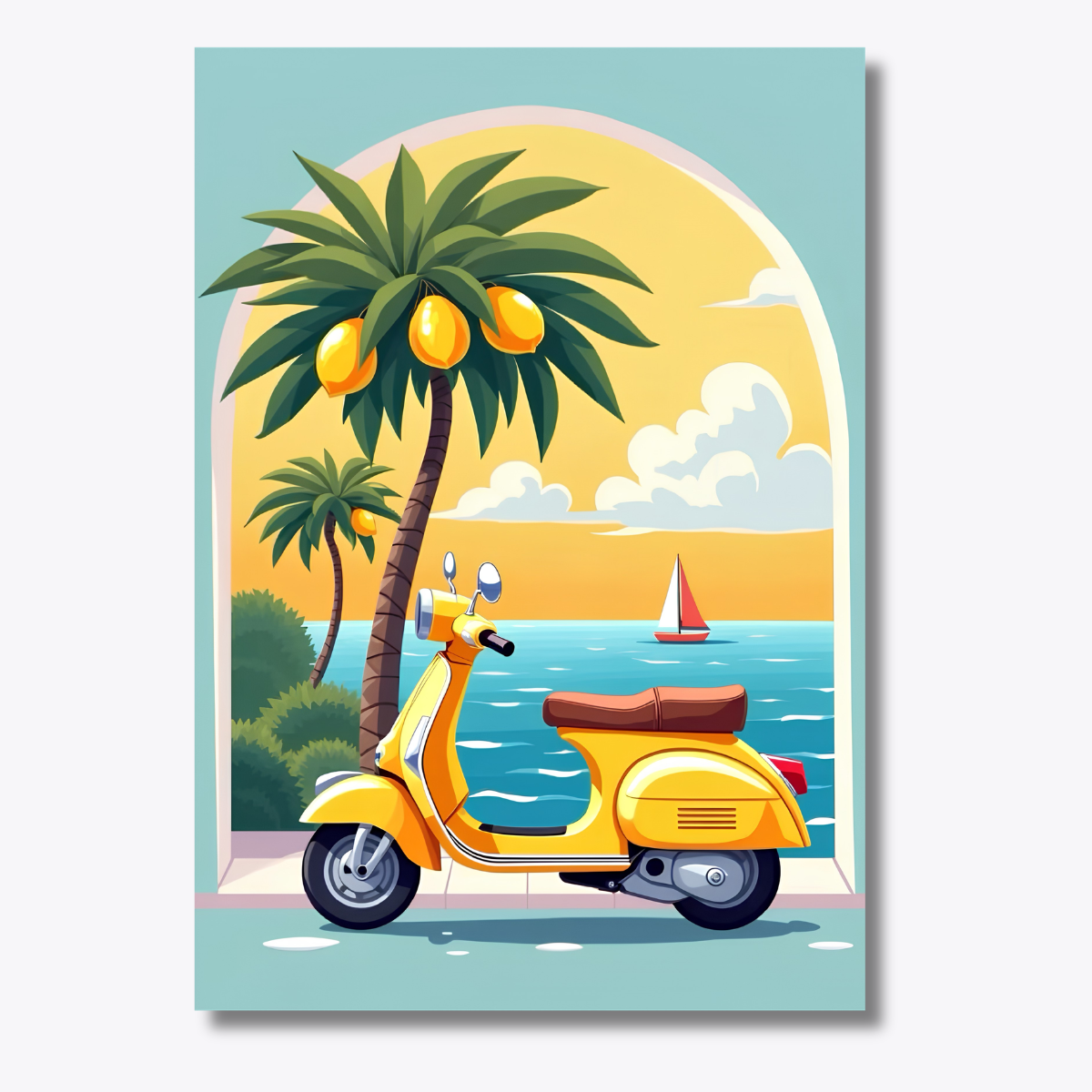 Summer Vibes Dot by Number Kit