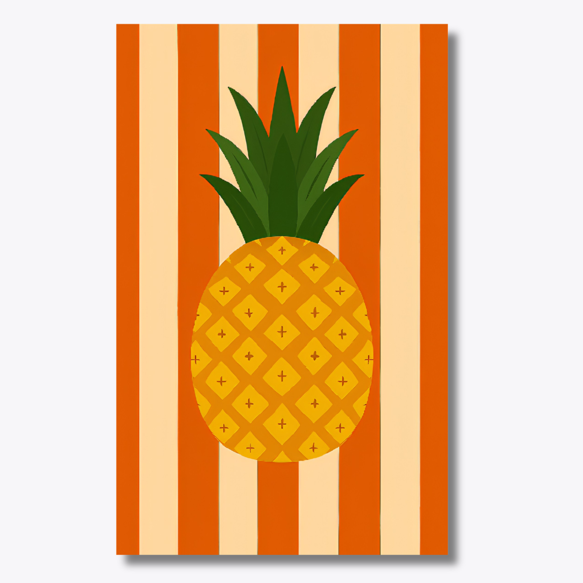 Golden Ananas Dot by Number Kit