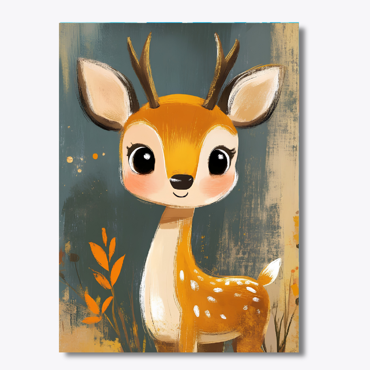 Cute Baby Deer Dot by Number Kit