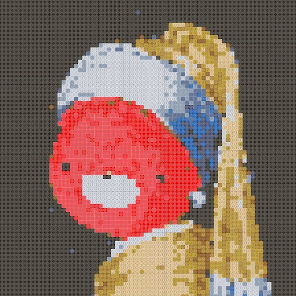 Bear with a Pearl Earring