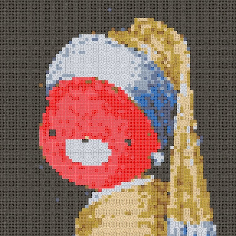 Bear with a Pearl Earring