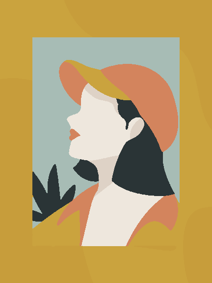 Woman with Cap
