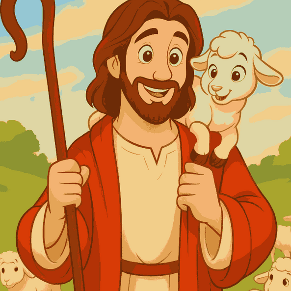 Jesus The Good Shepherd