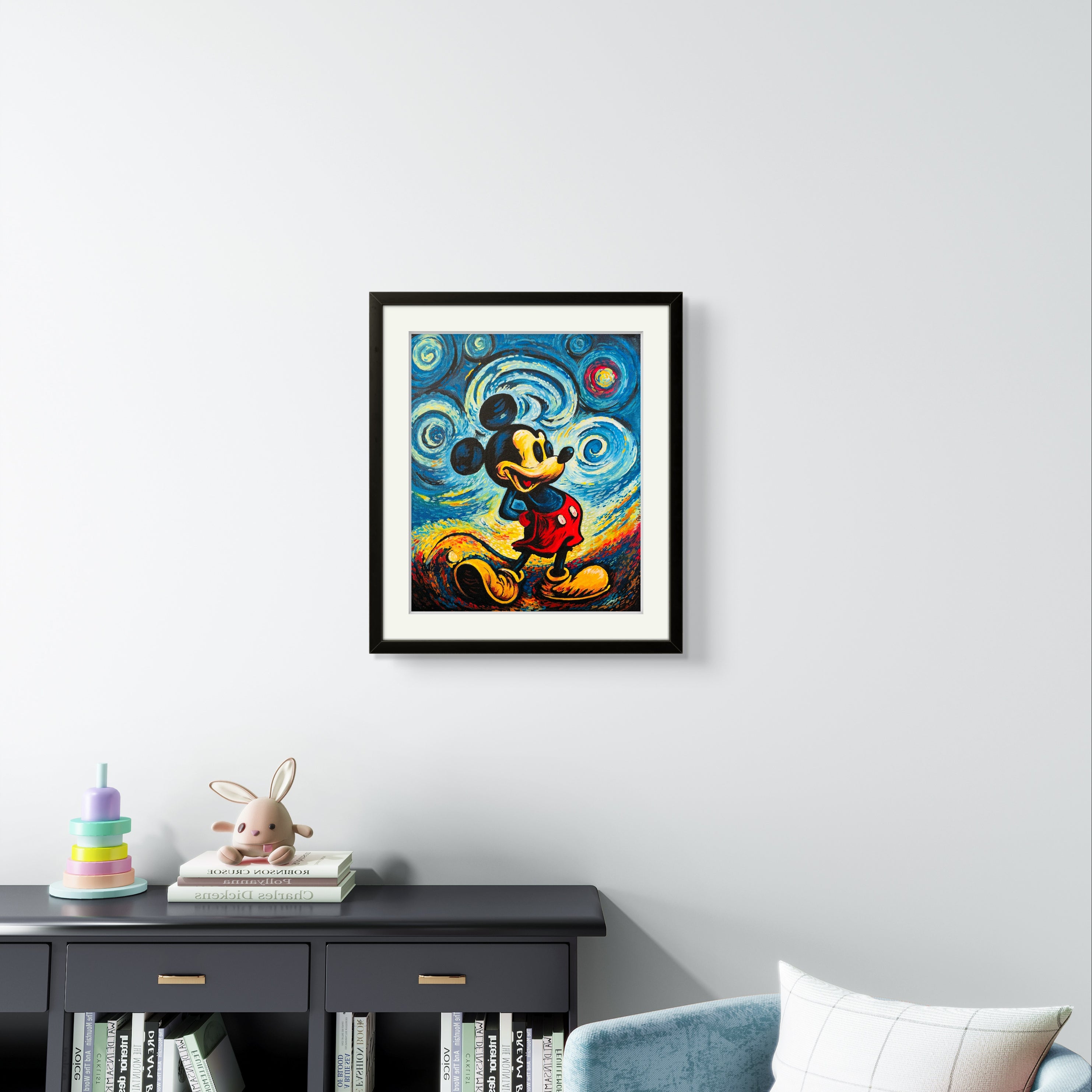 Mickey Van Gogh Style- Tutorial