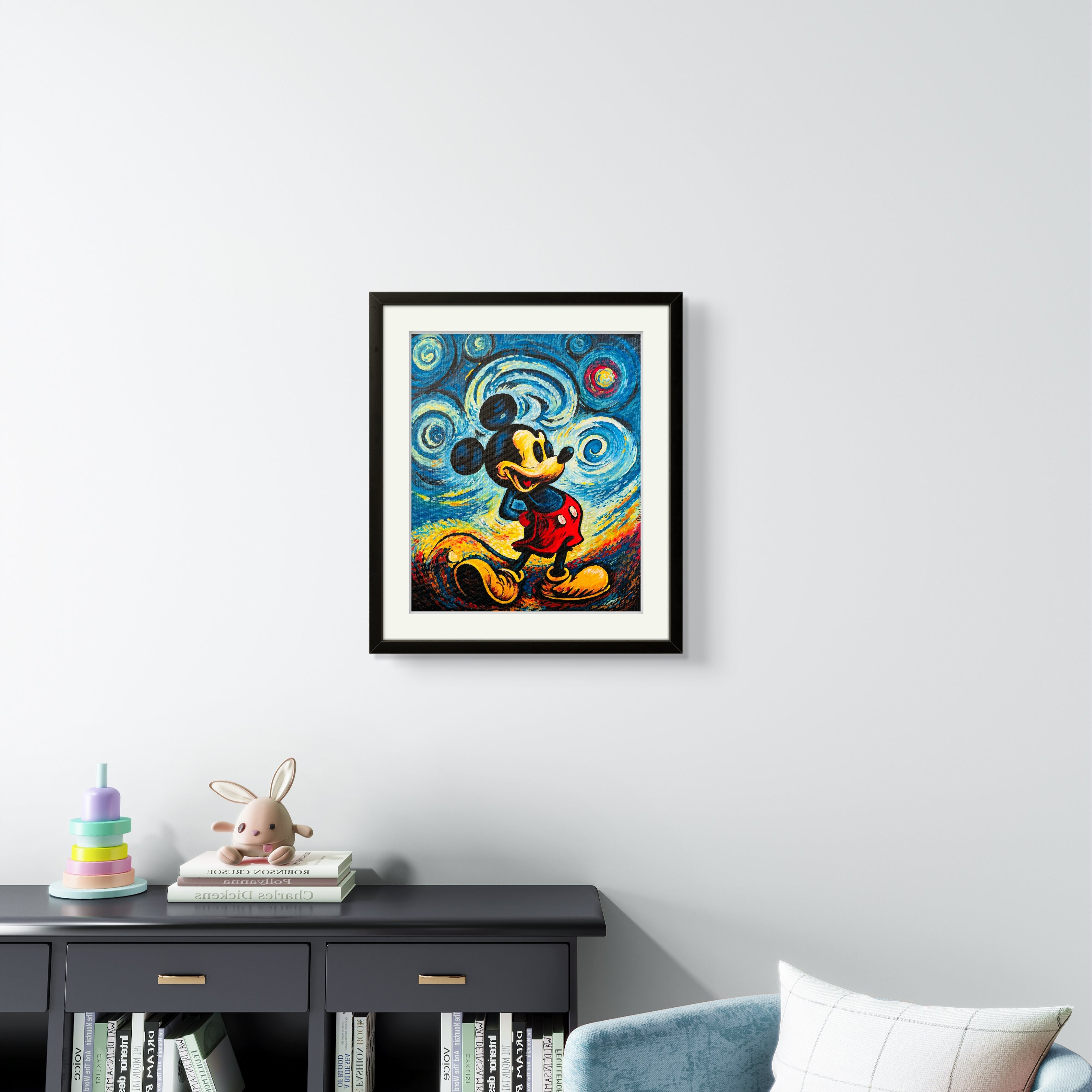 Mickey Van Gogh Style- Tutorial