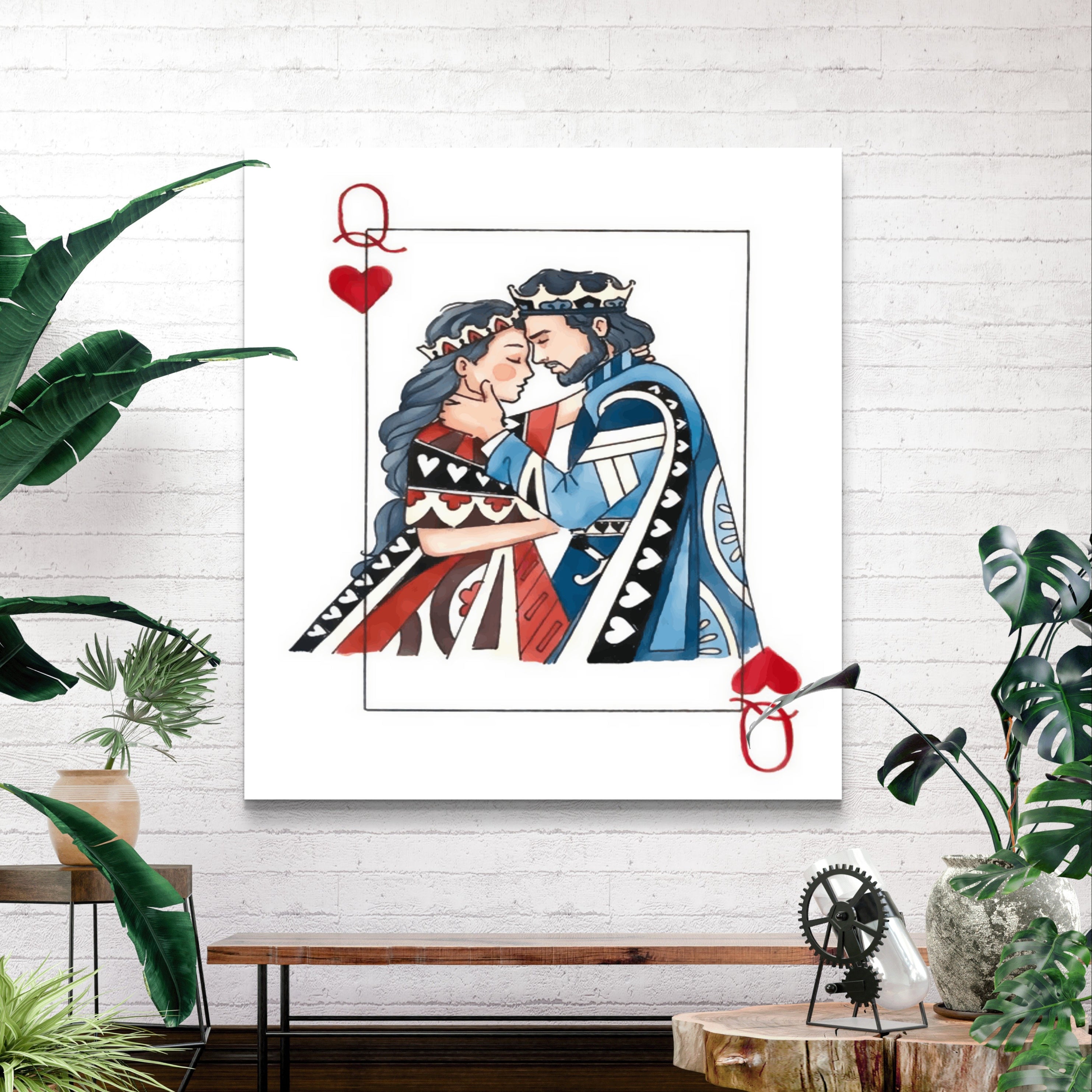 King And Queen Card - Raja Rani Collection