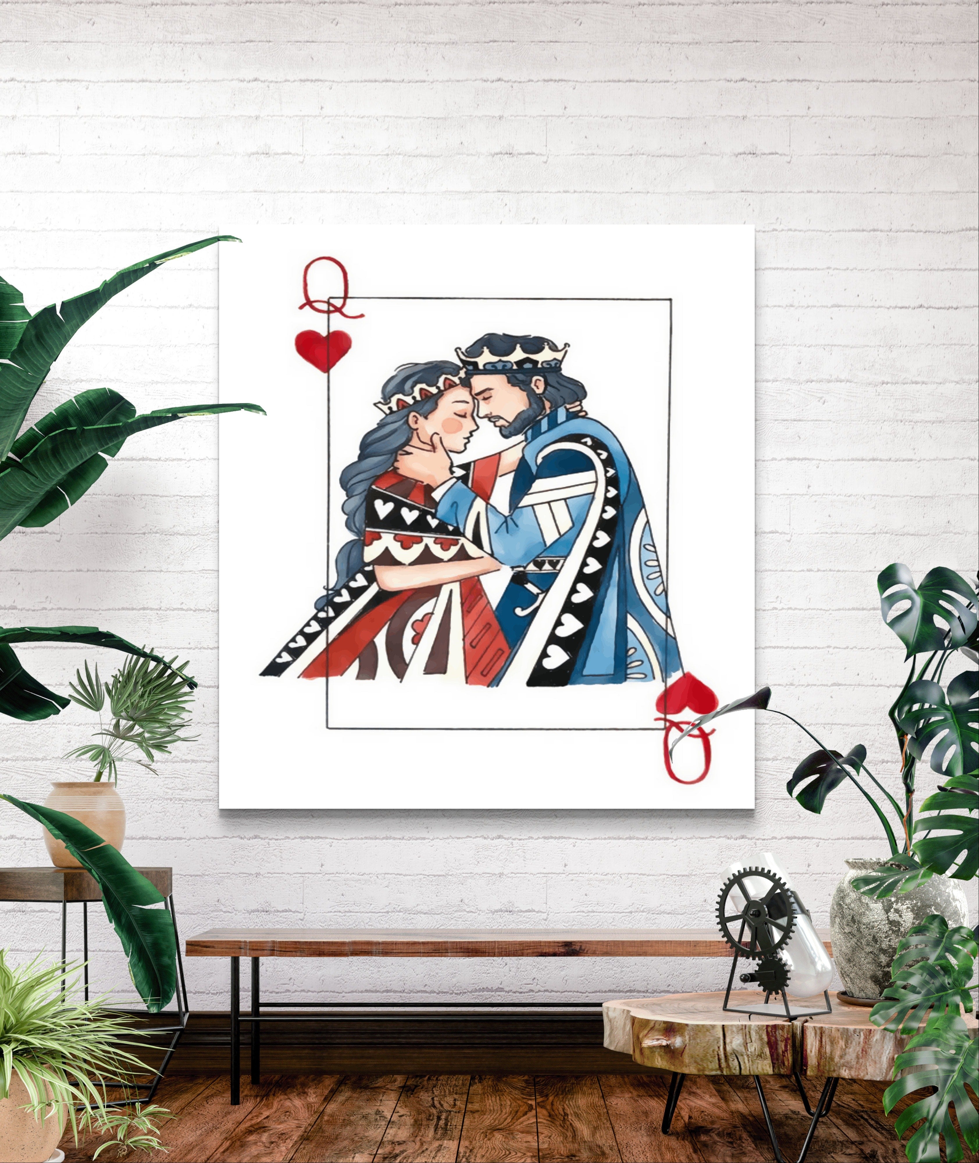 King And Queen Card - Raja Rani Collection