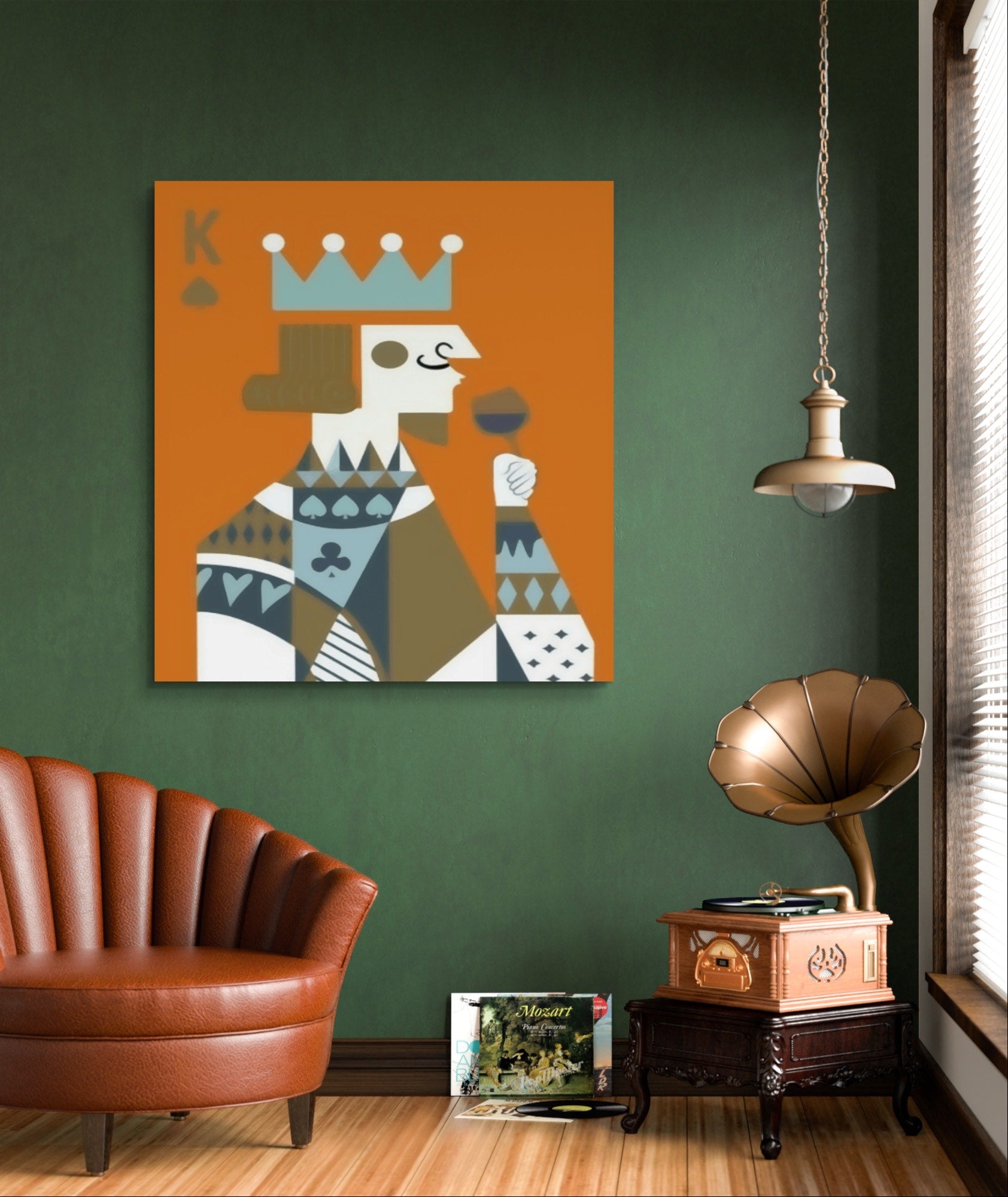 Modern Poker King - Raja Rani Collection