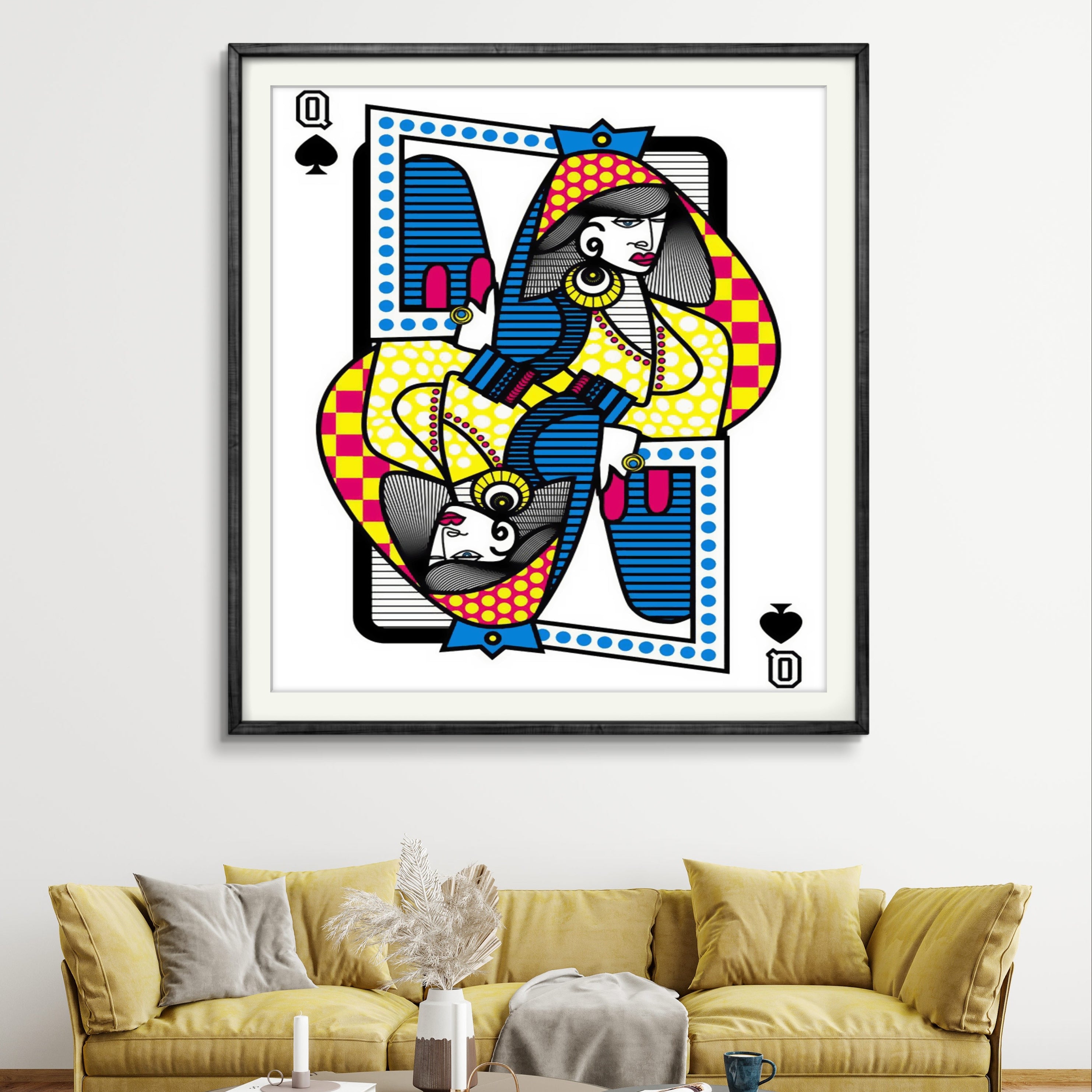 Playing Cards Modern Queen - Raja Rani Collection