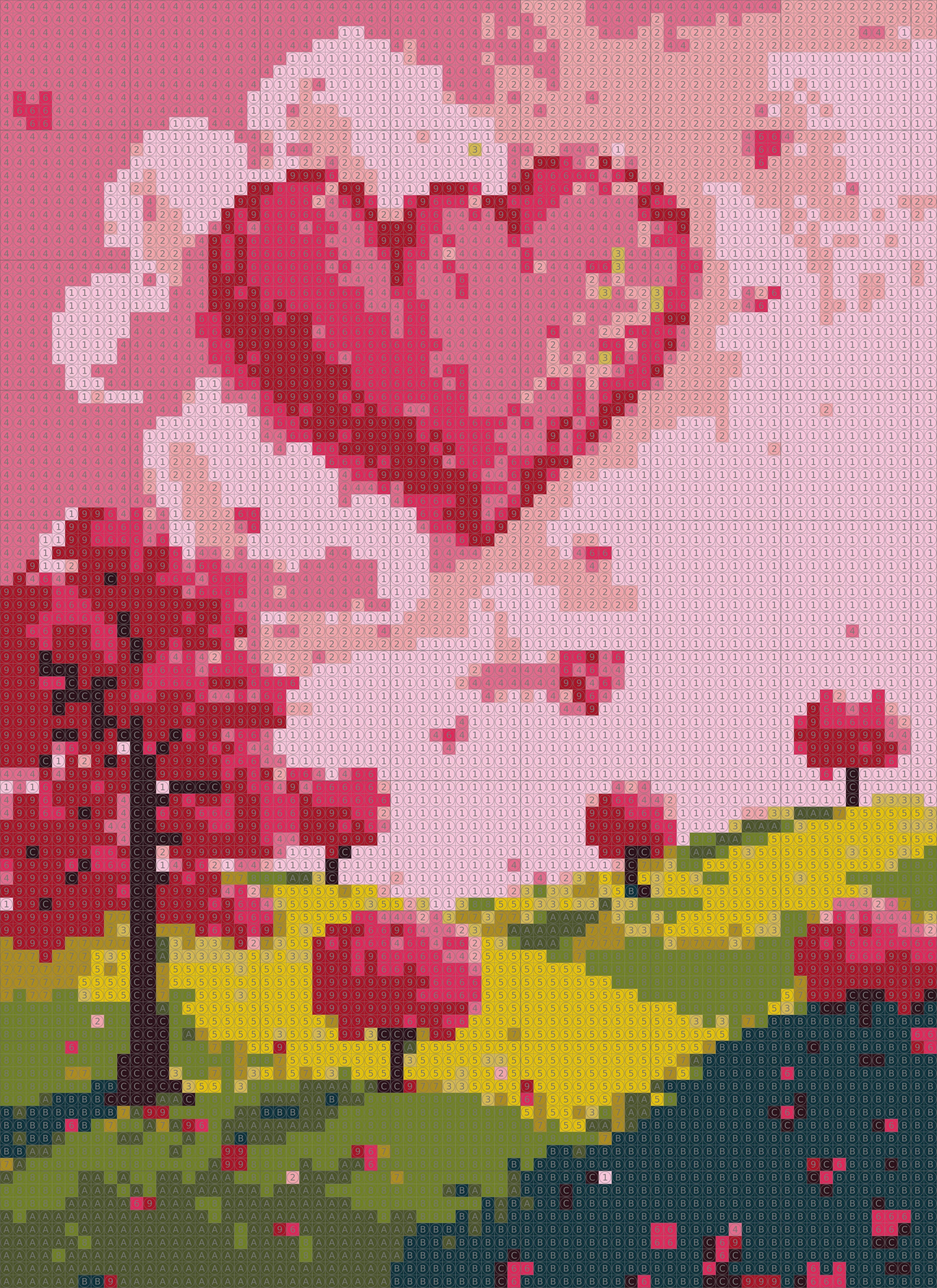 Sky Full of Love Dot by Number Kit