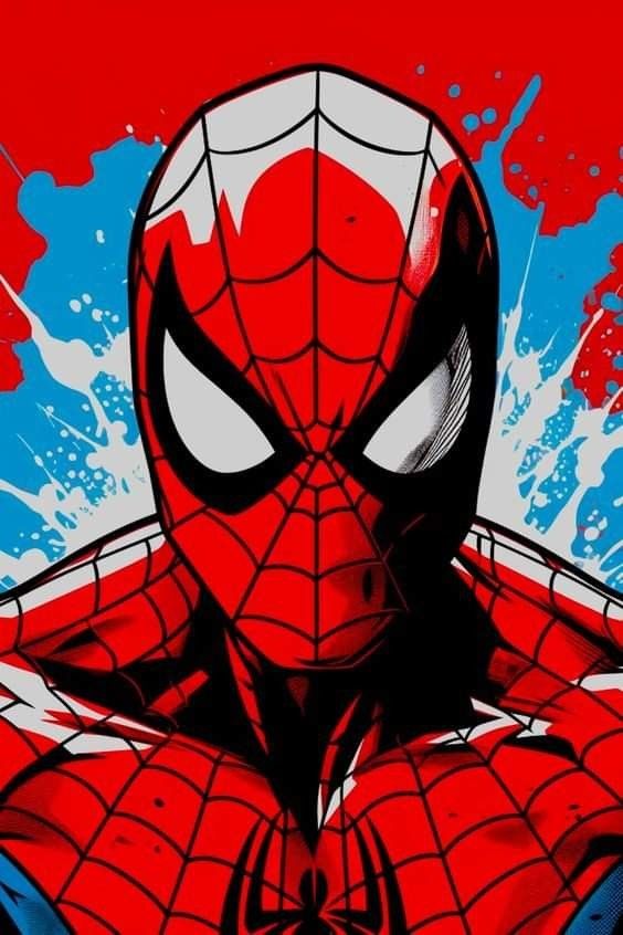 Spiderman Superhero Dot by Number Kit