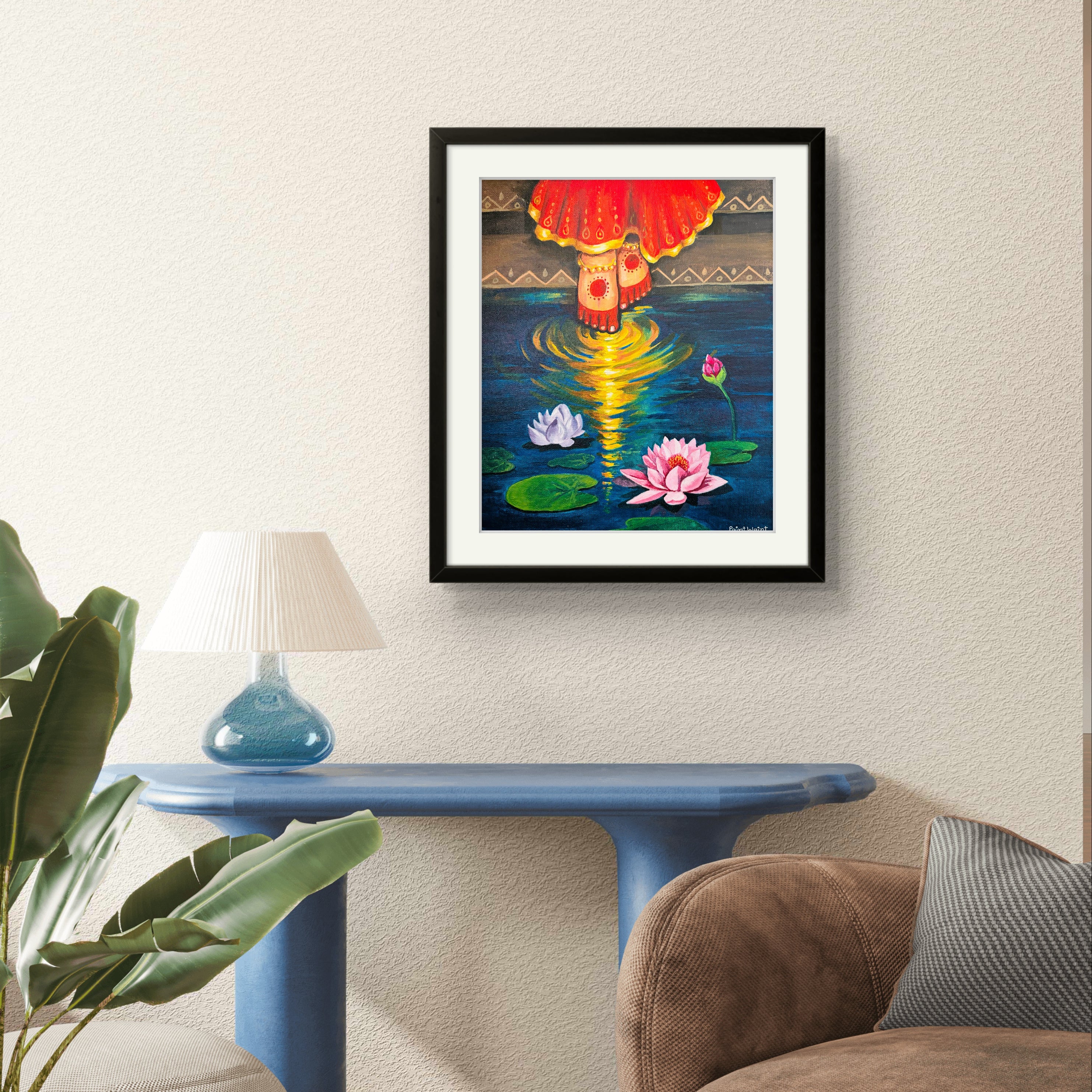 Blessings of Goddess Lakshmi- Tutorial