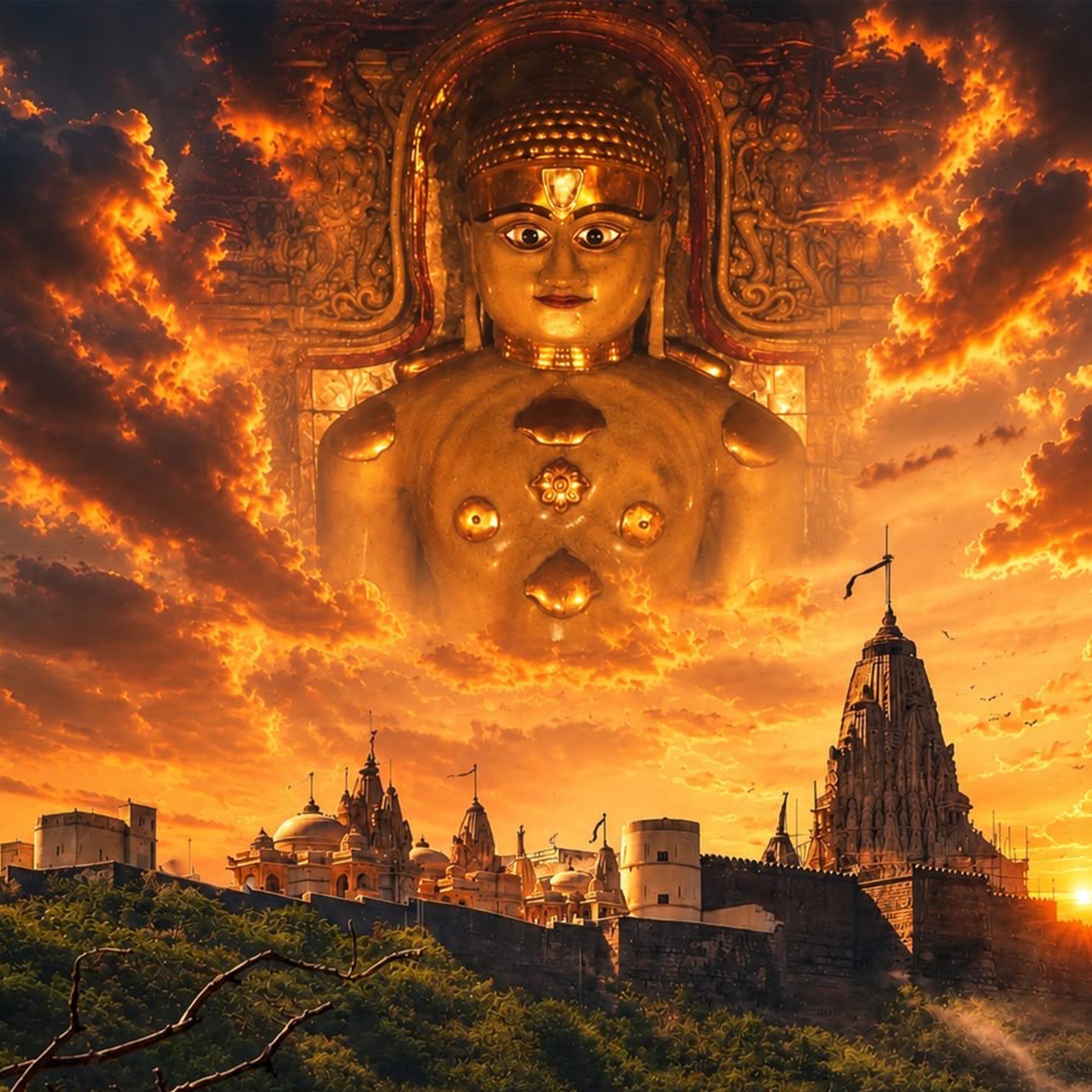 Golden Blessings of the Tirthankara