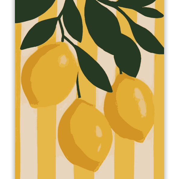 Golden Citrus Sprig
