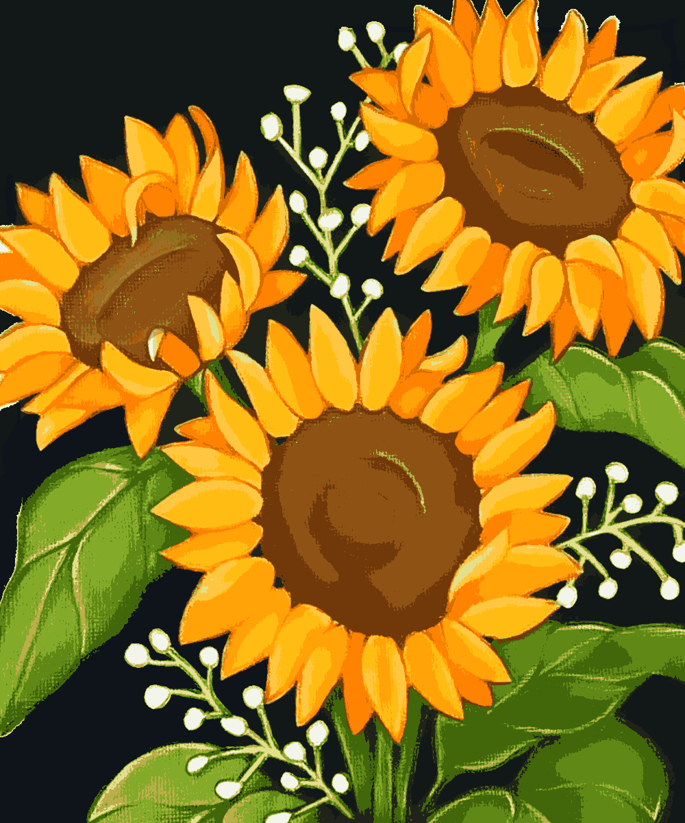 Golden Haloes - Midnight Bloom