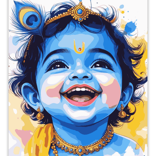 Little Krishna - Flutist’s Smile