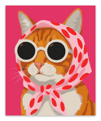 Vintage Feline Chic