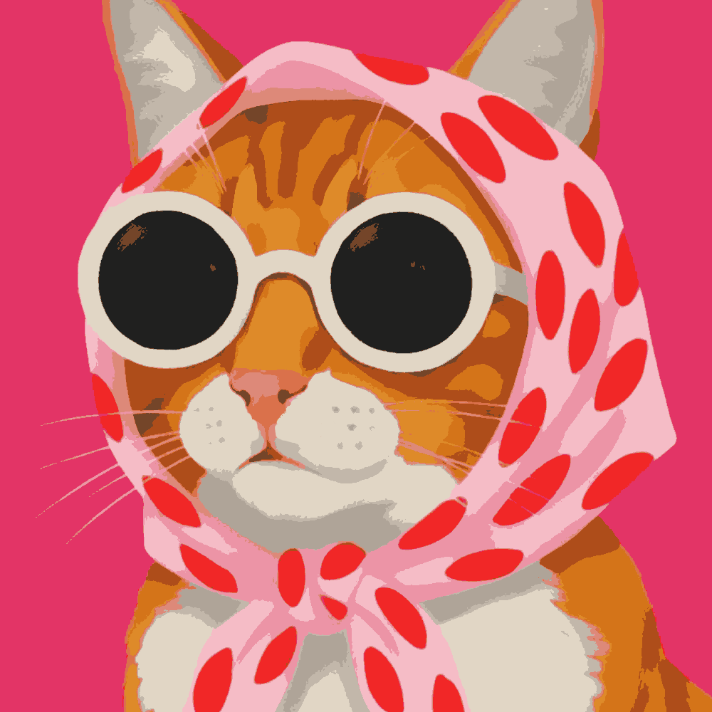 Vintage Feline Chic