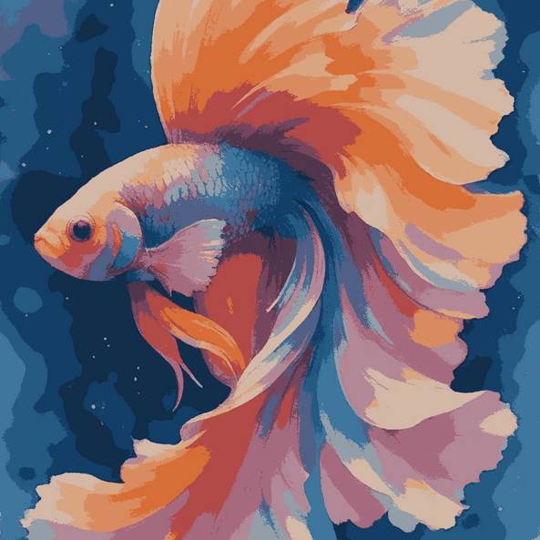 Fluid Silk - Betta Fish