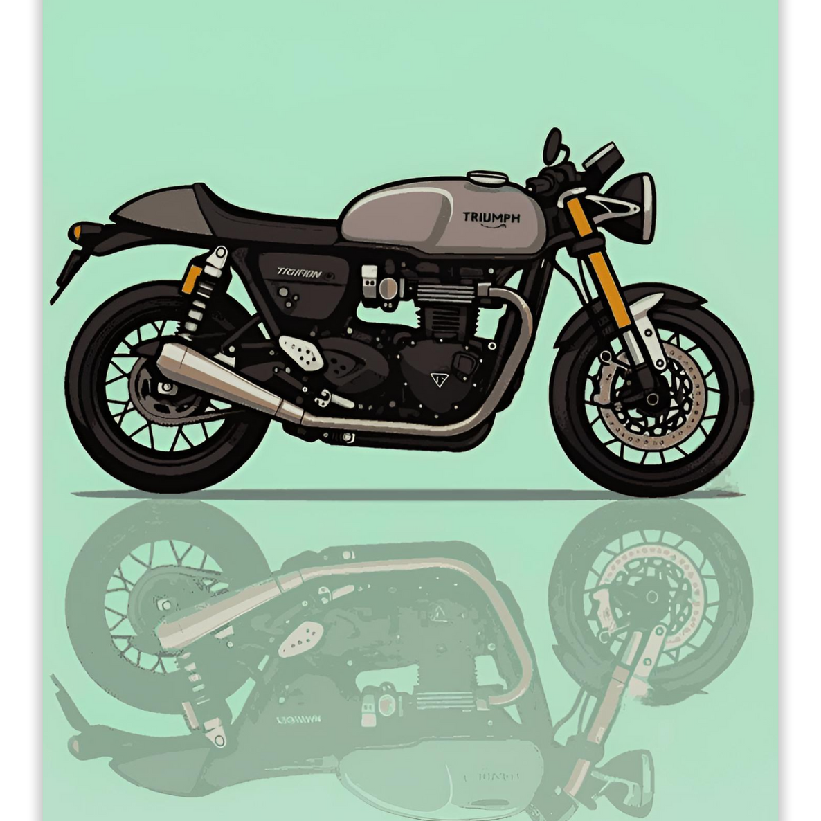 Triumph Thruxton Cafe Racer