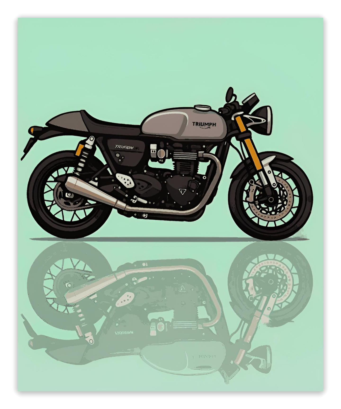 Triumph Thruxton Cafe Racer